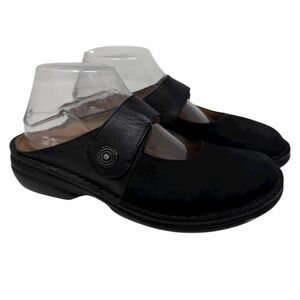Finn Comfort Asinara Clog Black Slip On Sz 37